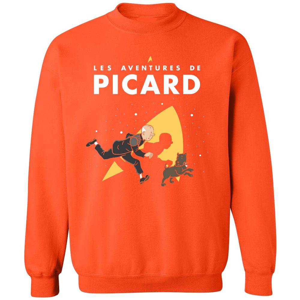 Classic Unisex Sweatshirt - W3XJA6CT - Orange - 10