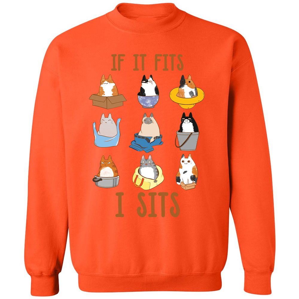 Classic Unisex Sweatshirt - 8QTN1LPX - Orange - 10