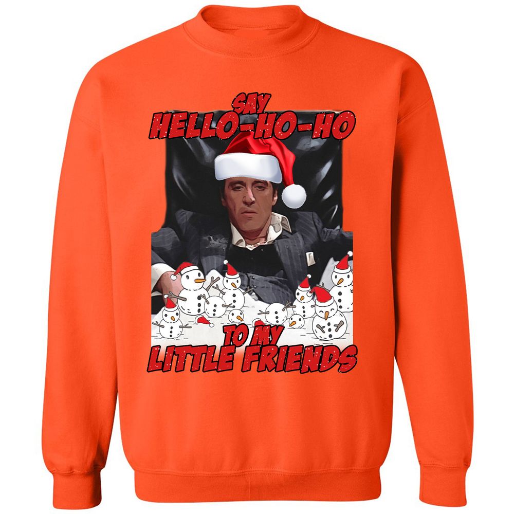 Classic Unisex Sweatshirt - YAX6KYVX - Orange - 10