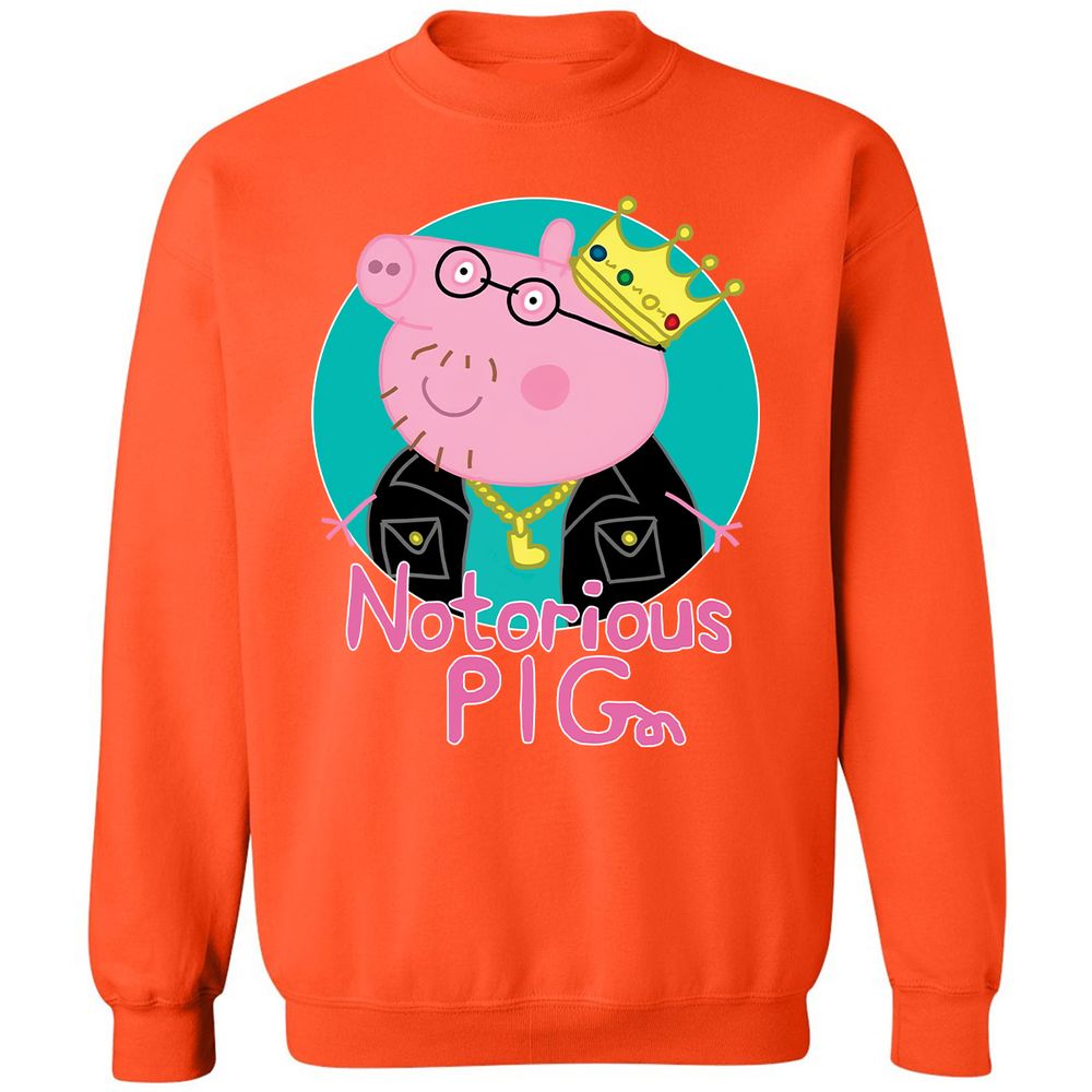 Classic Unisex Sweatshirt - KK2HZB6T - Orange - 10