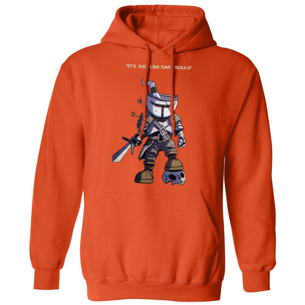 Classic Unisex Hoodie - C4C94ERE - Orange - 10