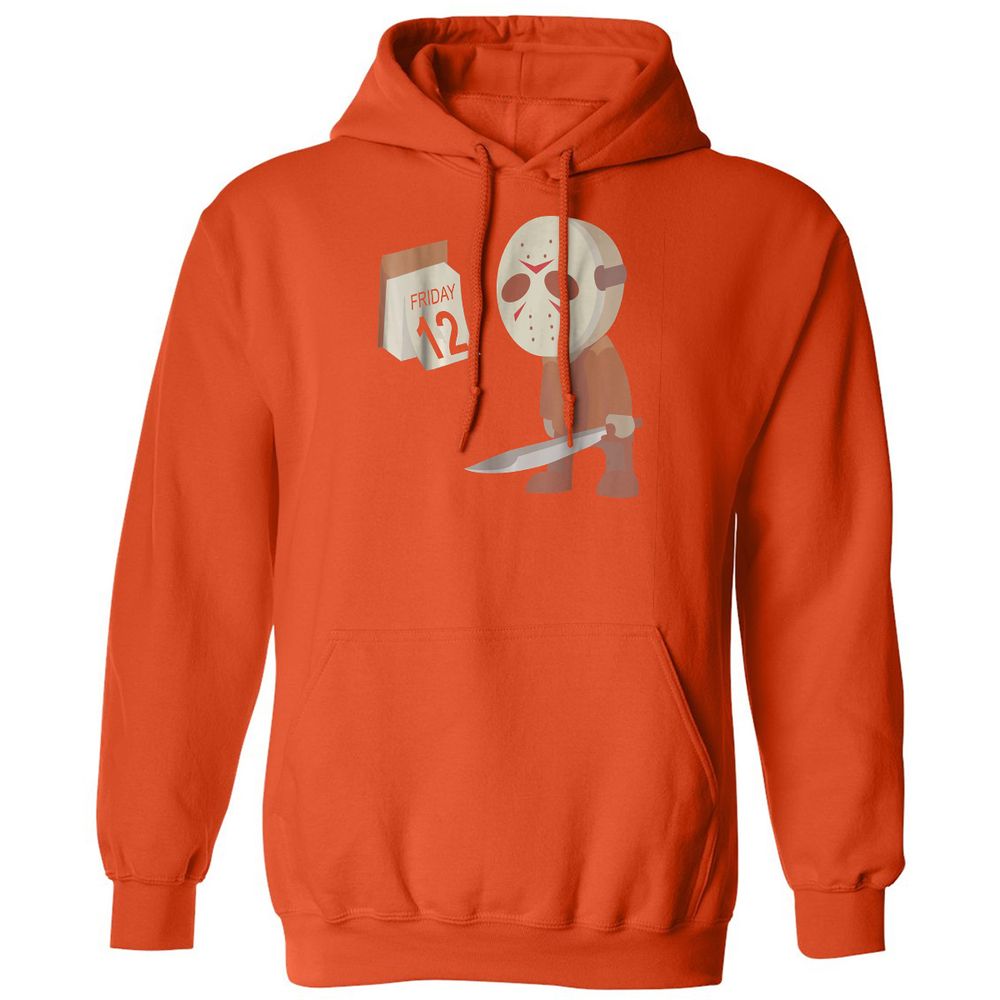 Classic Unisex Hoodie - Y3KNK4H7 - Orange - 10