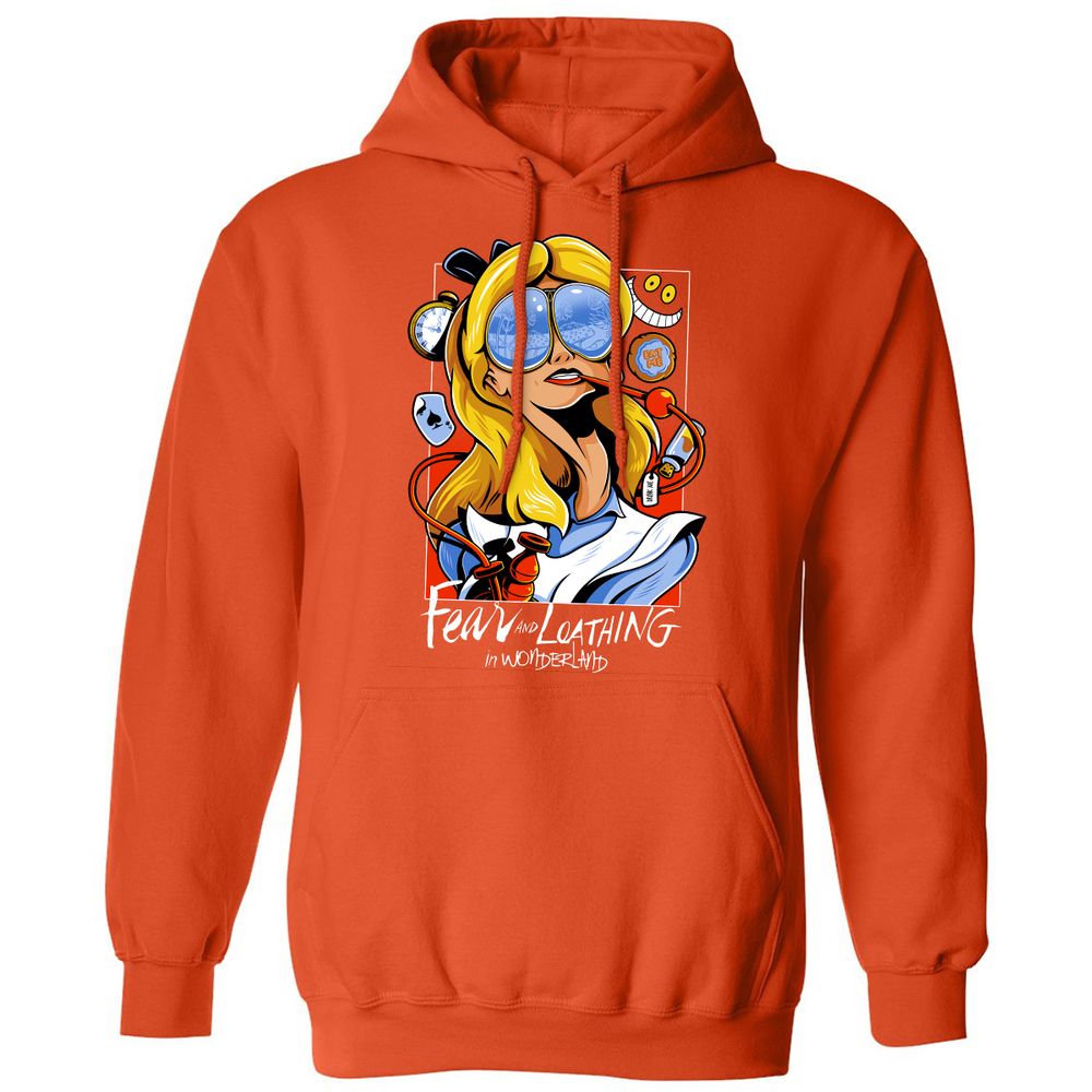 Classic Unisex Hoodie - Y8HKLN23 - Orange - 10