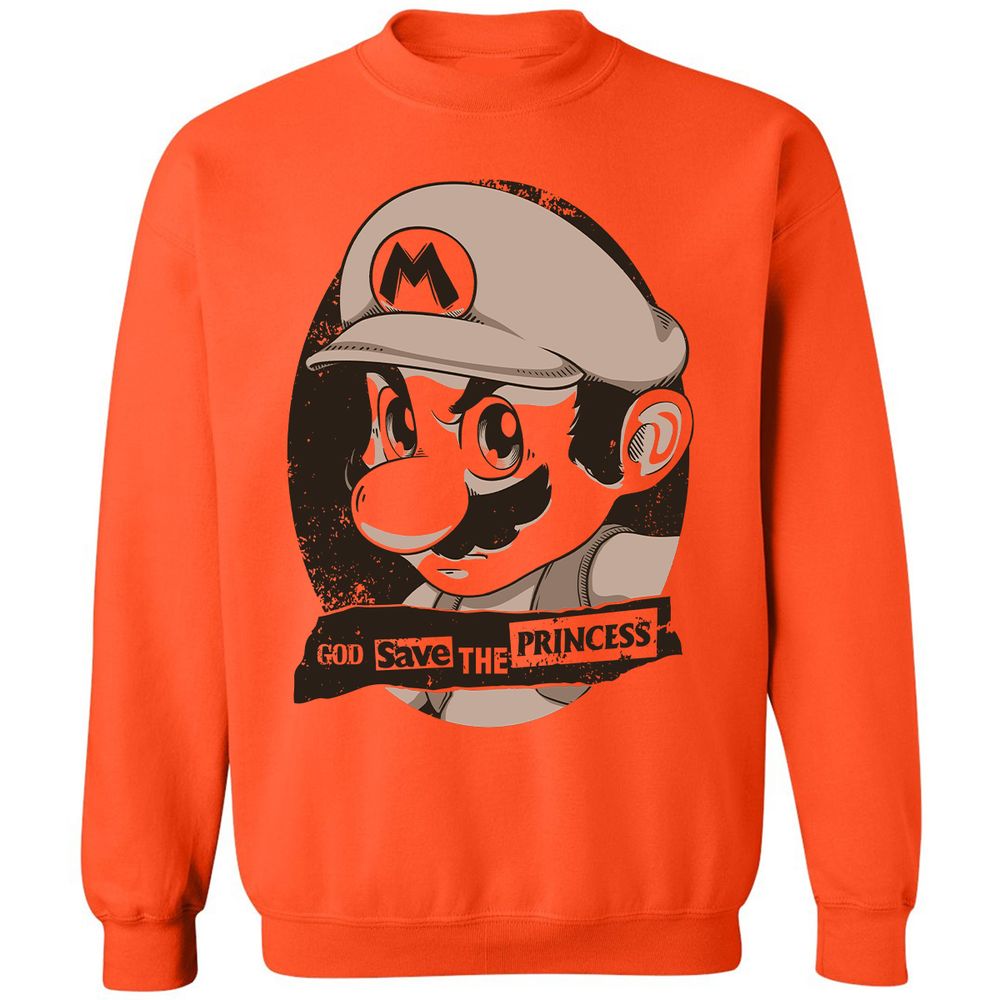 Classic Unisex Sweatshirt - KW3YYQ3S - Orange - 10