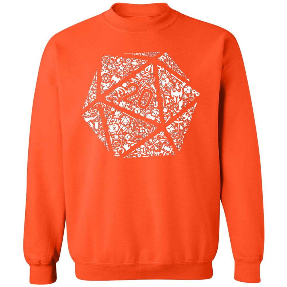 Classic Unisex Sweatshirt - 9YFTJL3B - Orange - 10