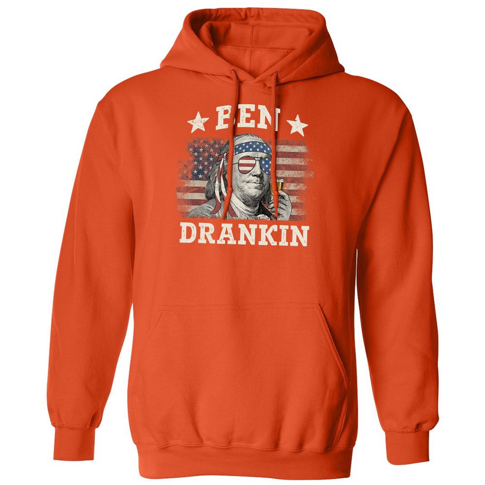 Classic Unisex Hoodie - DM54DH5Z - Orange - 10