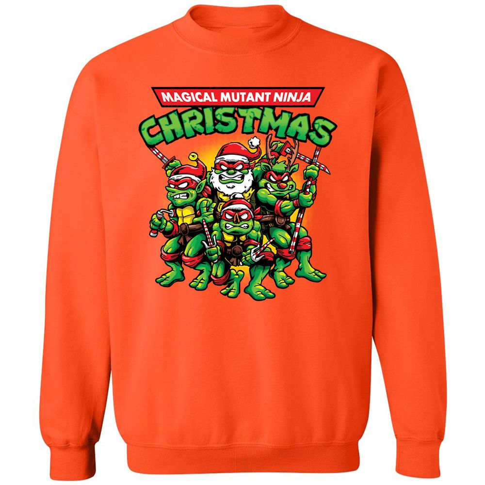 Classic Unisex Sweatshirt - Y5WCCDPZ - Orange - 10