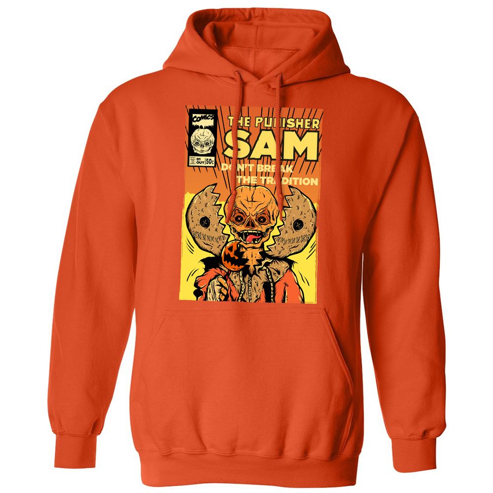 Classic Unisex Hoodie - 8ZDCM2ES - Orange - 10