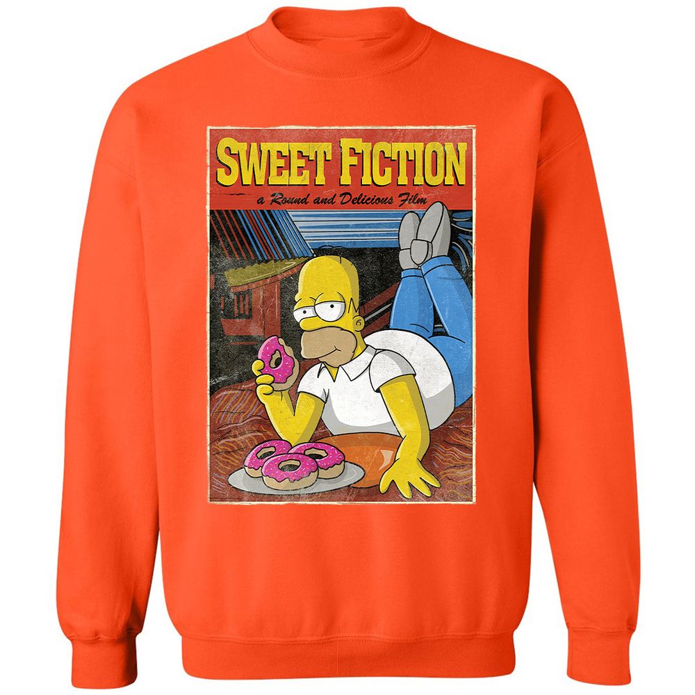 Classic Unisex Sweatshirt - F8QU4WJ1 - Orange - 10