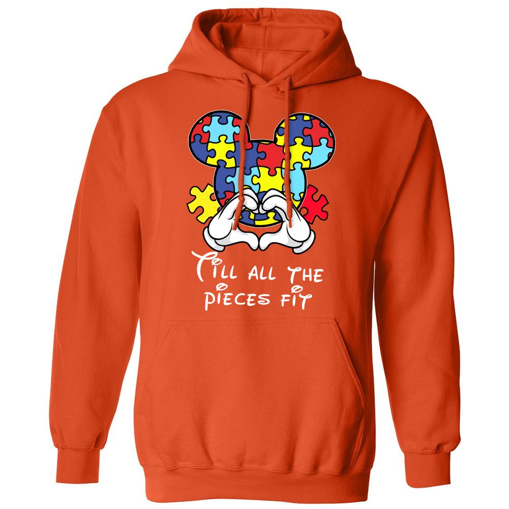Classic Unisex Hoodie - FJADPSQJ - Orange - 10
