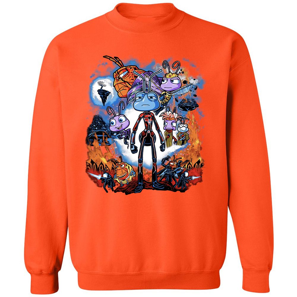 Classic Unisex Sweatshirt - 5FKHMS7S - Orange - 10