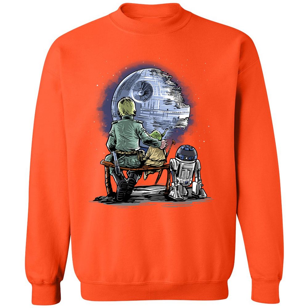 Classic Unisex Sweatshirt - 8AQBG4TG - Orange - 10
