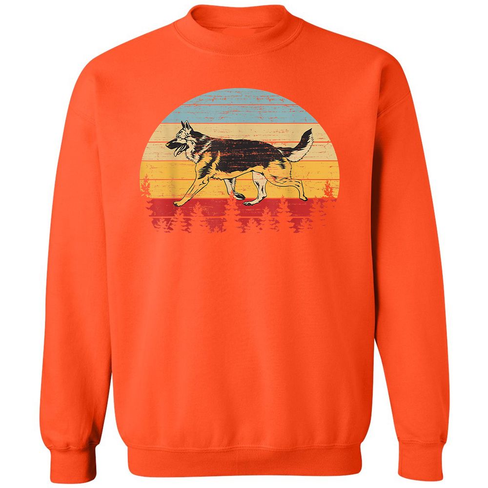 Classic Unisex Sweatshirt - 88YVJLX2 - Orange - 10