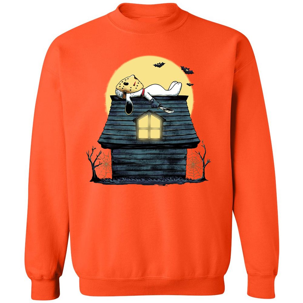 Classic Unisex Sweatshirt - 4BDA8TJL - Orange - 10