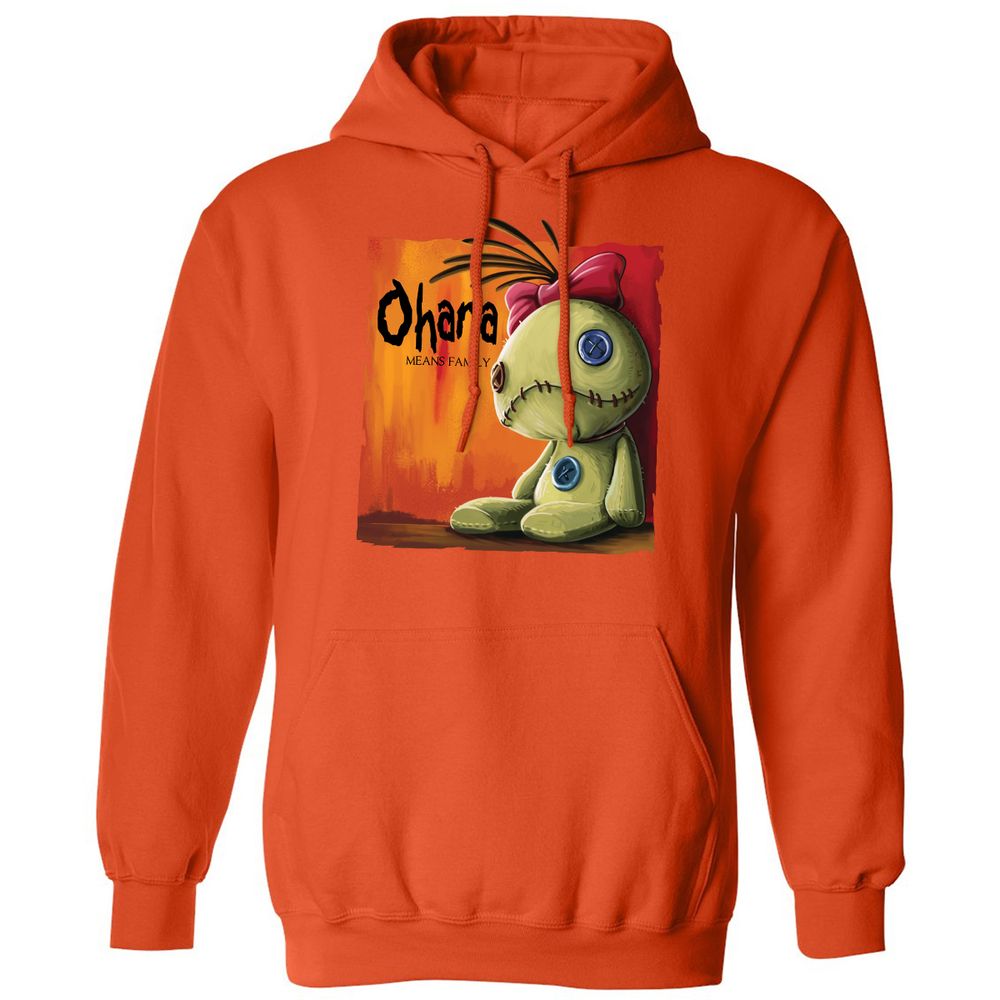 Classic Unisex Hoodie - A9G9NPUN - Orange - 10