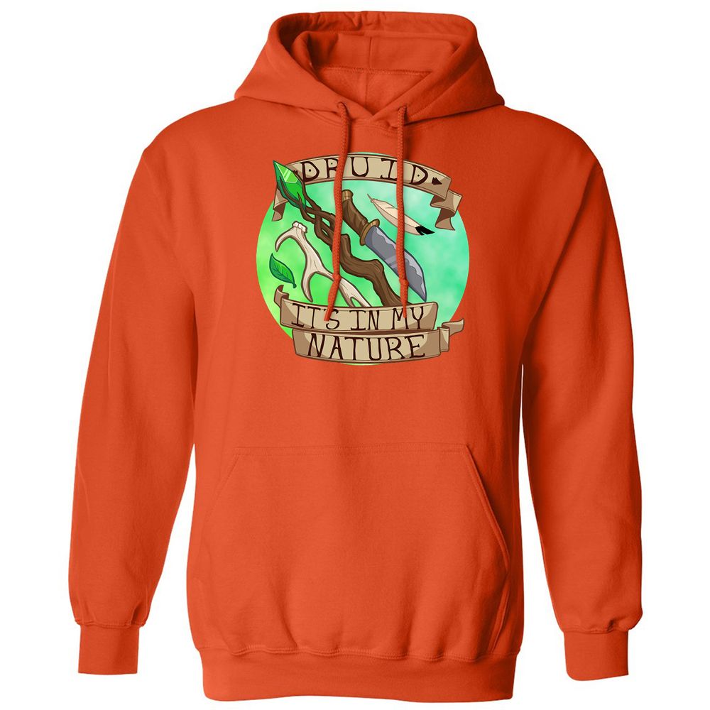Classic Unisex Hoodie - TFUFFSCB - Orange - 10