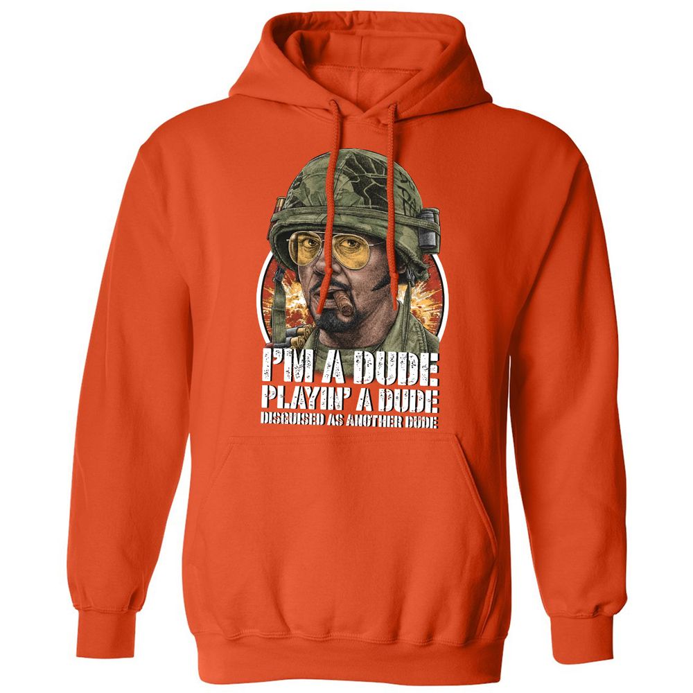 Classic Unisex Hoodie - LATBPFWL - Orange - 10