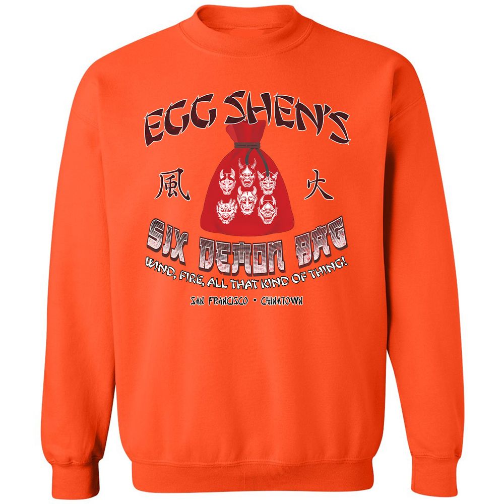 Classic Unisex Sweatshirt - EL3TPFY6 - Orange - 10