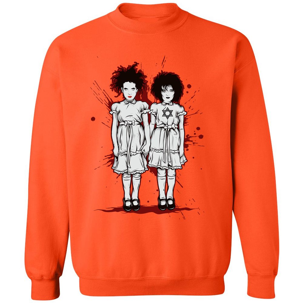 Classic Unisex Sweatshirt - XDQMKEAD - Orange - 10