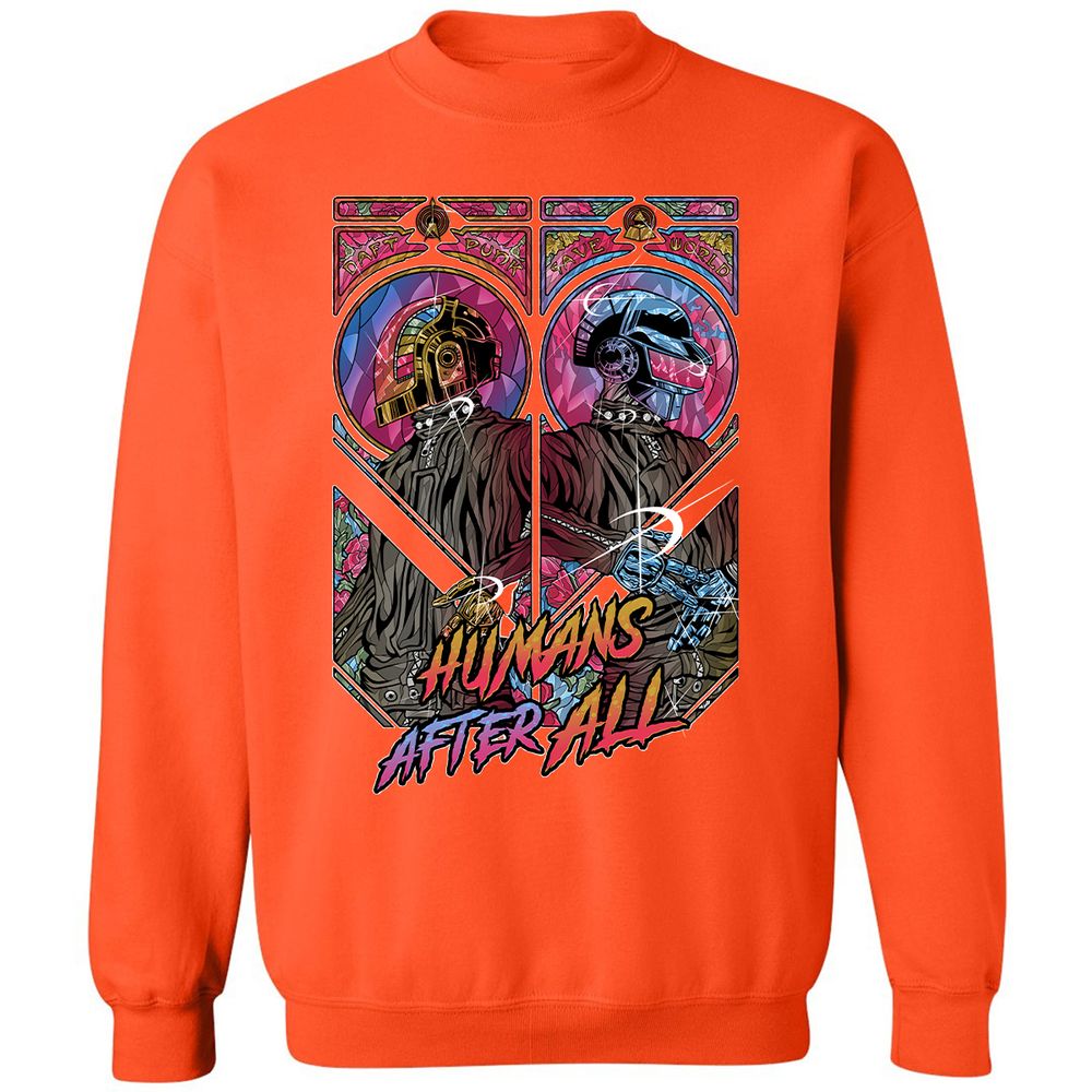 Classic Unisex Sweatshirt - TVRVV3ZM - Orange - 10