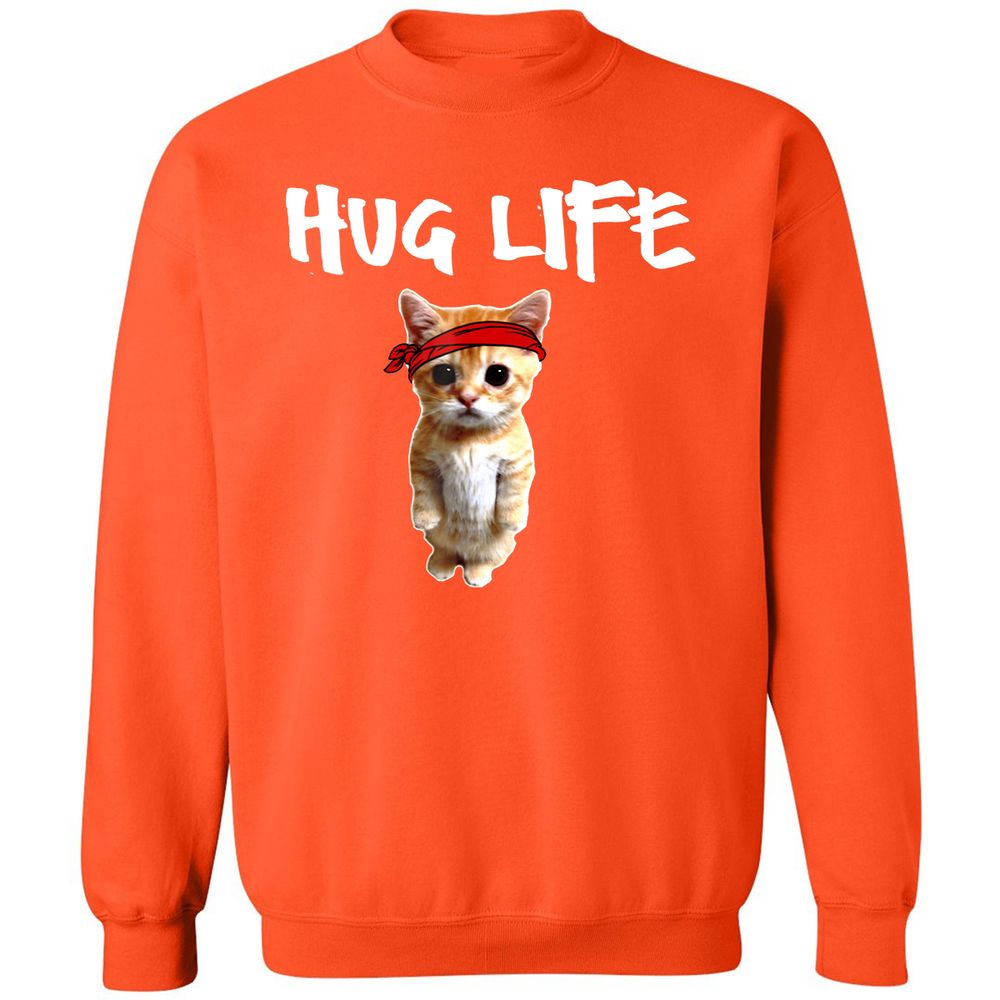 Classic Unisex Sweatshirt - WA42NXLE - Orange - 10