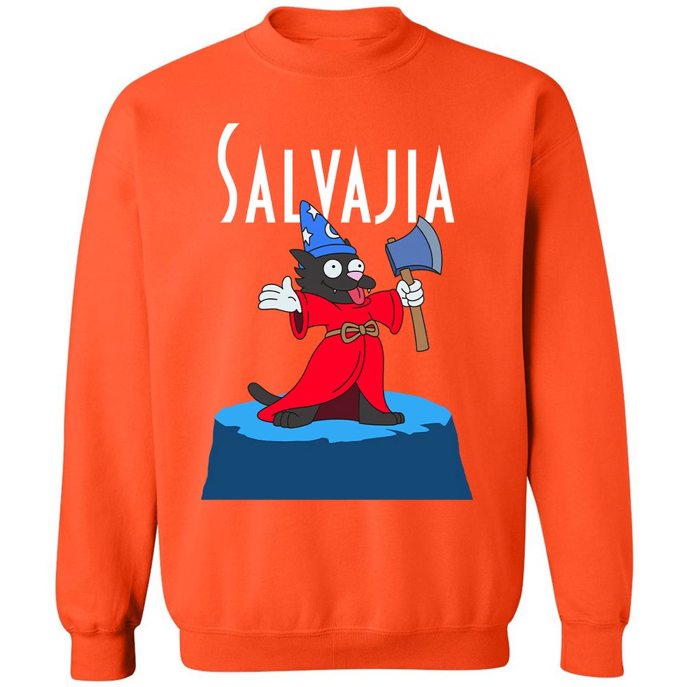 Classic Unisex Sweatshirt - MUX1WSEV - Orange - 10