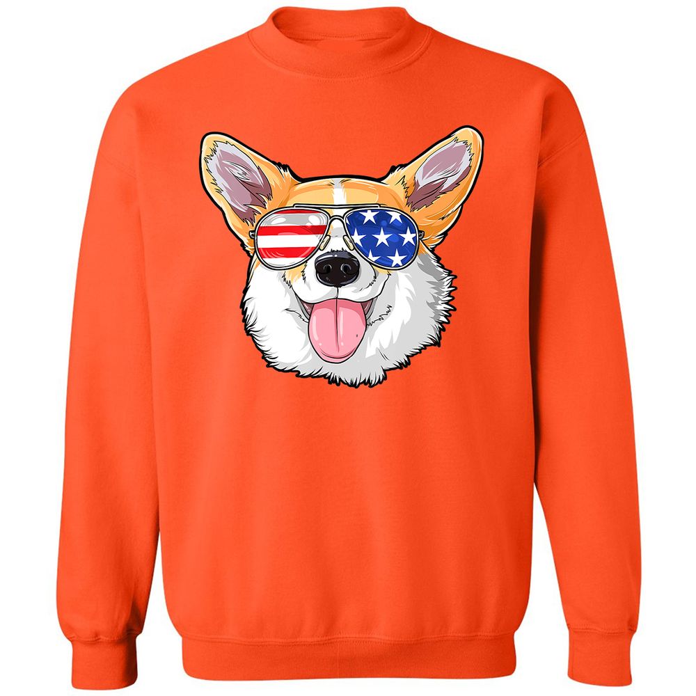 Classic Unisex Sweatshirt - WTAS8E6J - Orange - 10