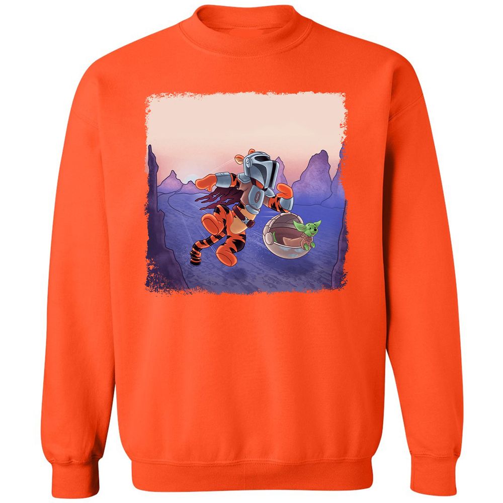 Classic Unisex Sweatshirt - FRTTVDZ1 - Orange - 10