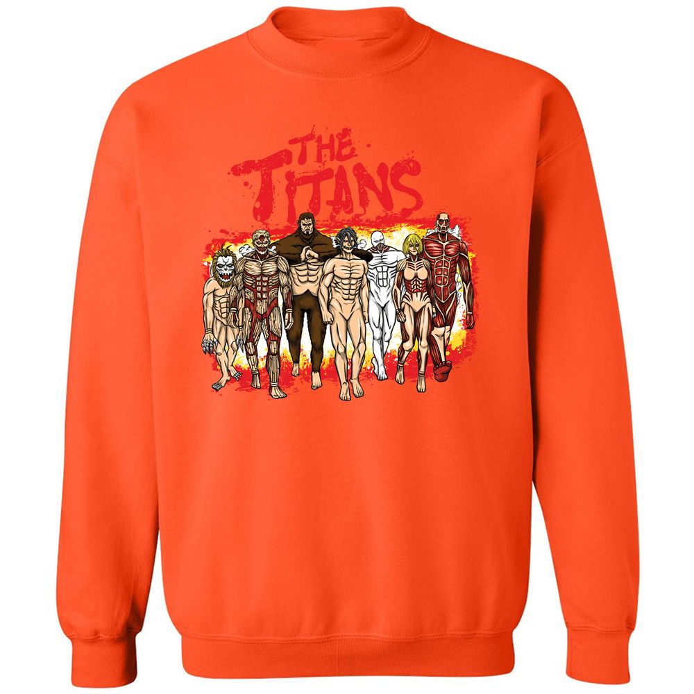 Classic Unisex Sweatshirt - XN5FF1VX - Orange - 10
