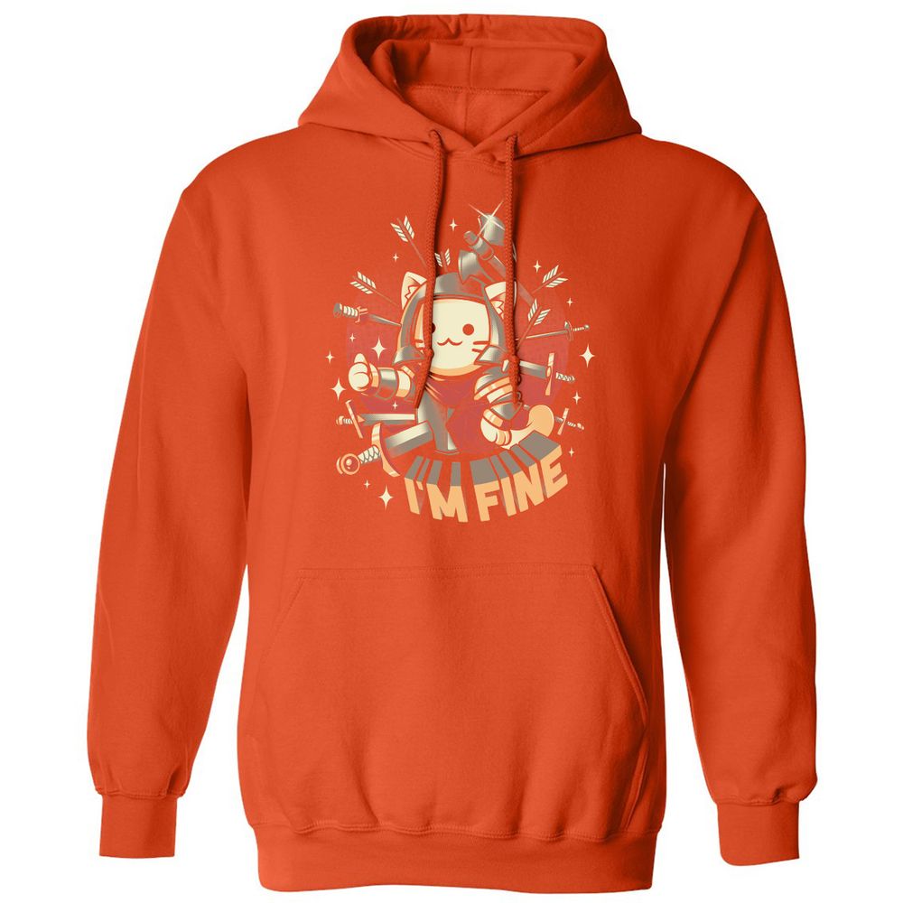 Classic Unisex Hoodie - AF7T7L7V - Orange - 10