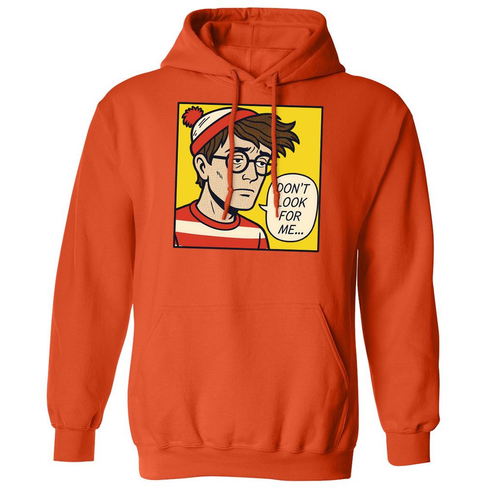 Classic Unisex Hoodie - 1QVWDLZV - Orange - 10