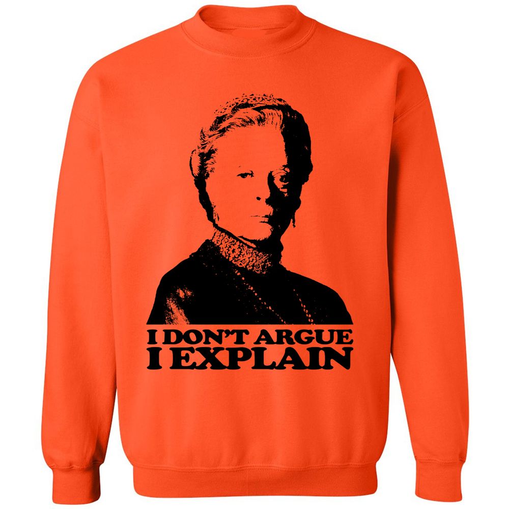Classic Unisex Sweatshirt - 6ZX98TNY - Orange - 10