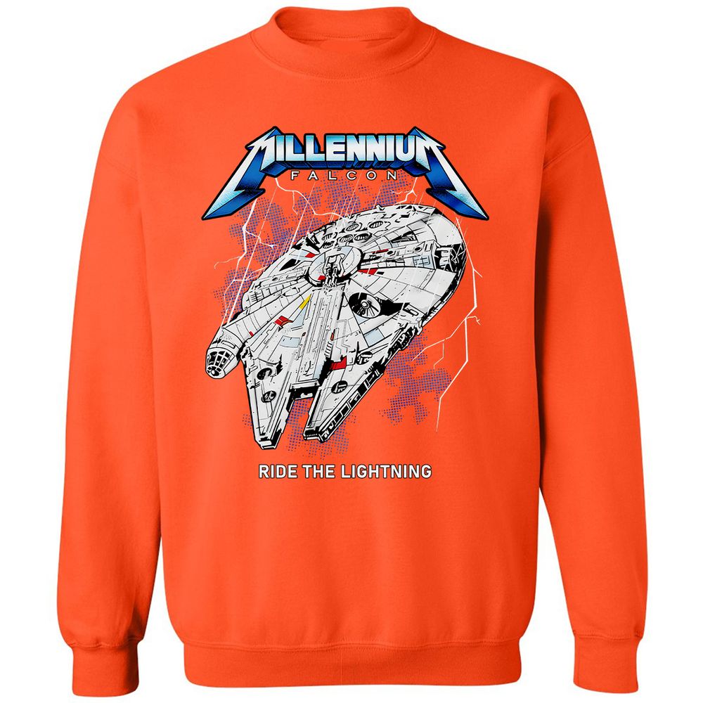 Classic Unisex Sweatshirt - WF1RCJ5R - Orange - 10