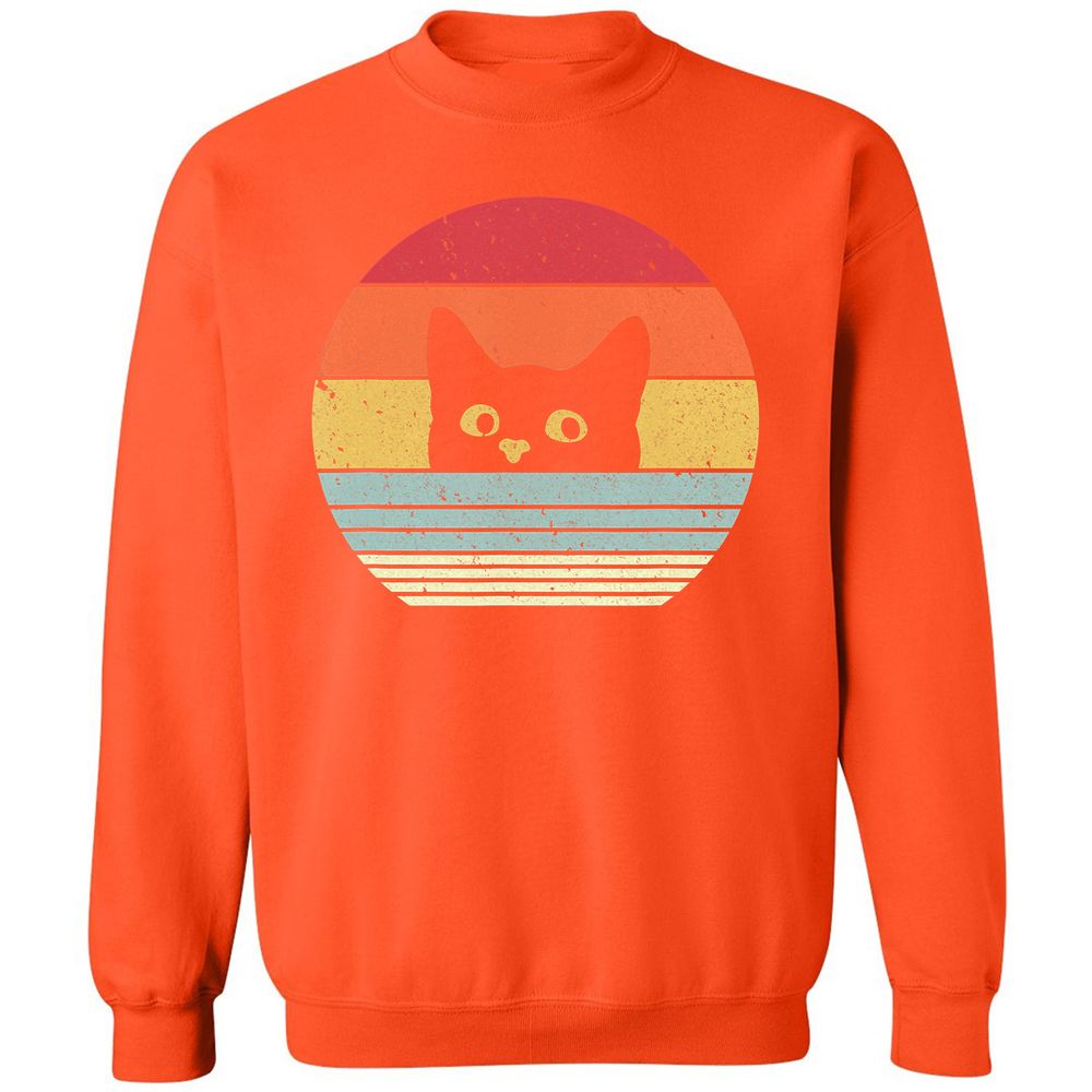 Classic Unisex Sweatshirt - RHQLA2UN - Orange - 10