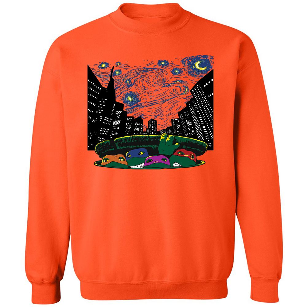 Classic Unisex Sweatshirt - P9CKDG9C - Orange - 10