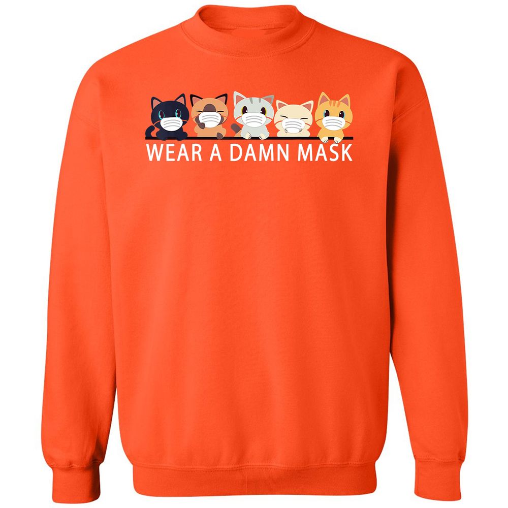 Classic Unisex Sweatshirt - KA8Q5APK - Orange - 10