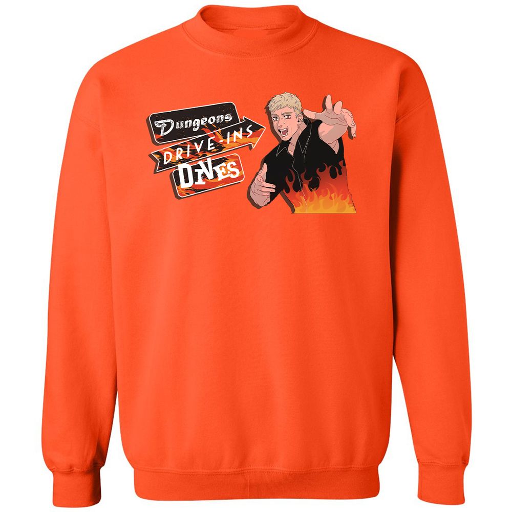 Classic Unisex Sweatshirt - X9TJ55T1 - Orange - 10