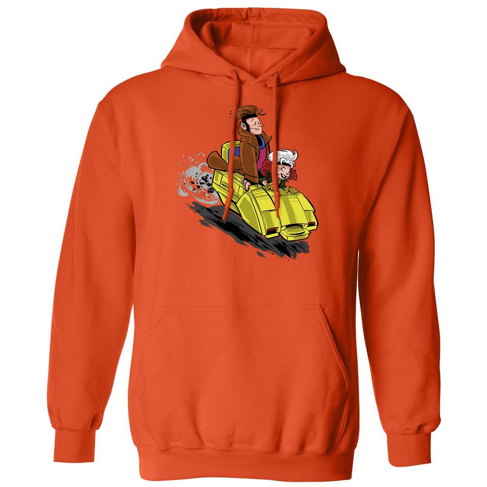Classic Unisex Hoodie - 7JG2CG9V - Orange - 10