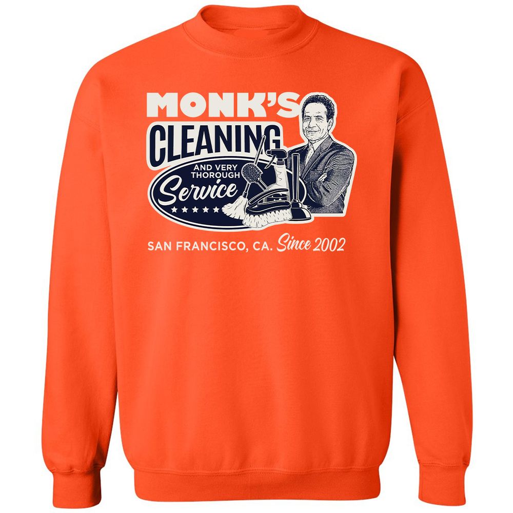 Classic Unisex Sweatshirt - JYF2AH1R - Orange - 10