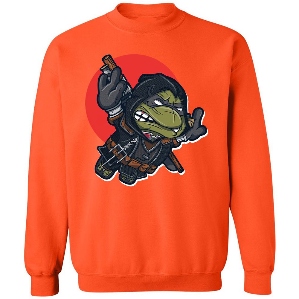 Classic Unisex Sweatshirt - 6ZN5X548 - Orange - 10