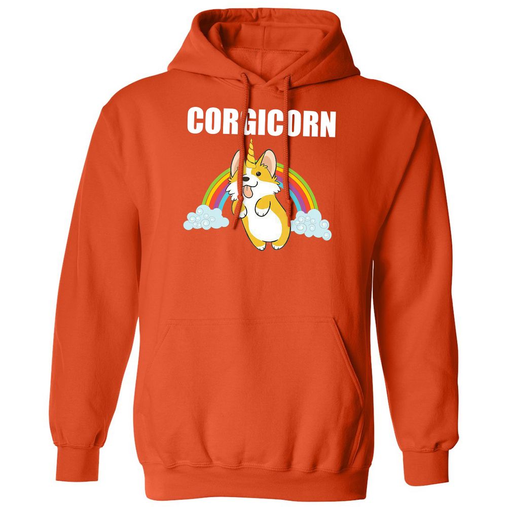 Classic Unisex Hoodie - L528S8K4 - Orange - 10