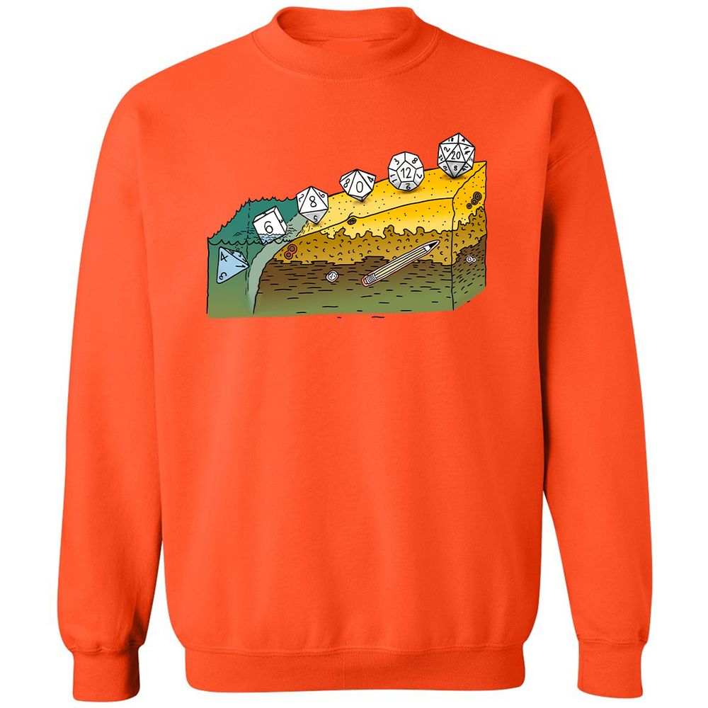 Classic Unisex Sweatshirt - EDYTF629 - Orange - 10