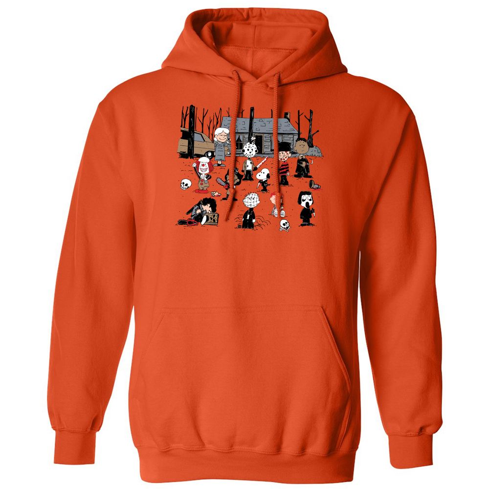 Classic Unisex Hoodie - XCL1N3MK - Orange - 10