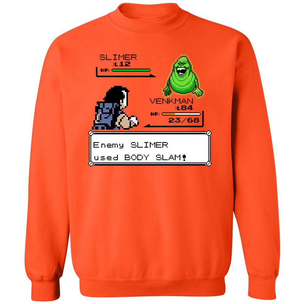 Classic Unisex Sweatshirt - R94F8HBA - Orange - 10