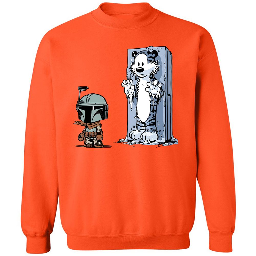 Classic Unisex Sweatshirt - DG7GYVUD - Orange - 10