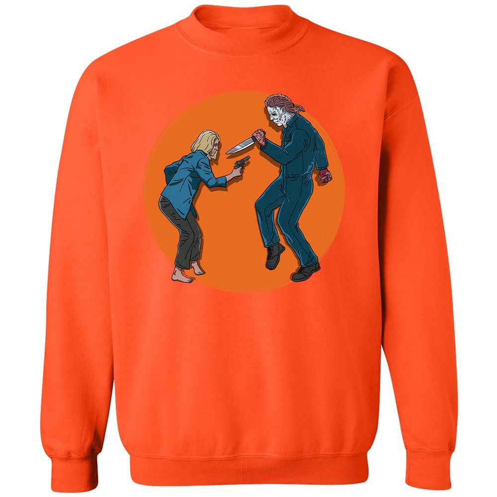 Classic Unisex Sweatshirt - 71NXD8KE - Orange - 10