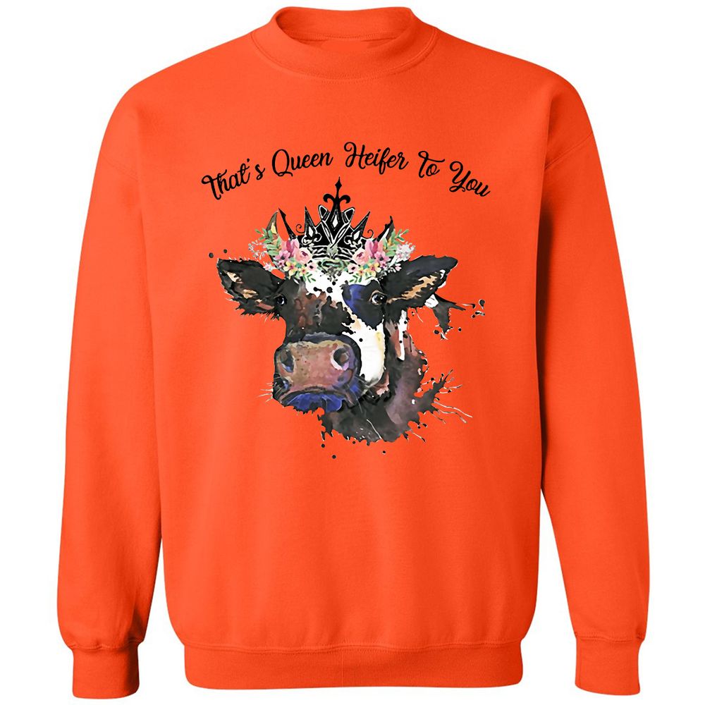 Classic Unisex Sweatshirt - F9W5V82L - Orange - 10