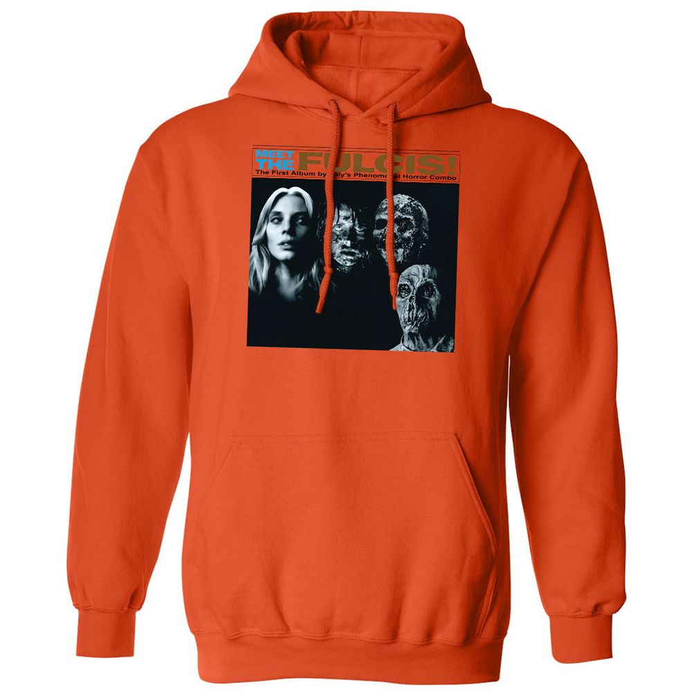 Classic Unisex Hoodie - B53YGY8G - Orange - 10