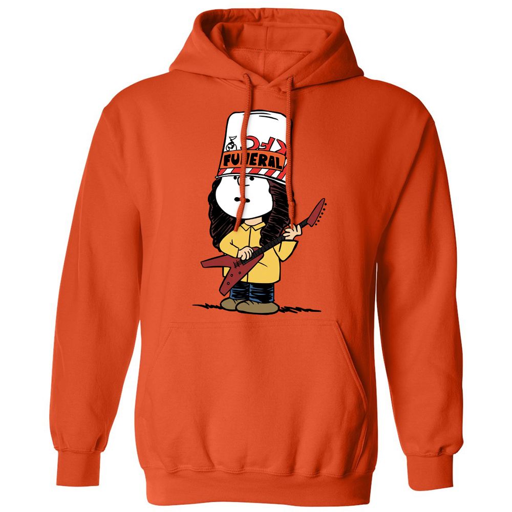 Classic Unisex Hoodie - 6XDPL4CD - Orange - 10