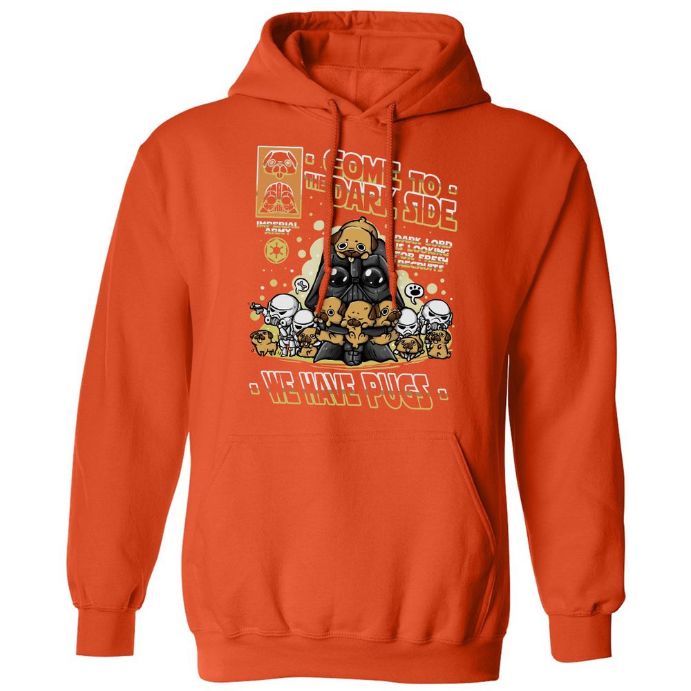 Classic Unisex Hoodie - UPU3NJRH - Orange - 10